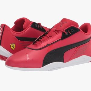 NEW PUMA Unisex Ferrari R-Cat Machina Sneaker, Rosso Corsa BLA, 11.5 US Men